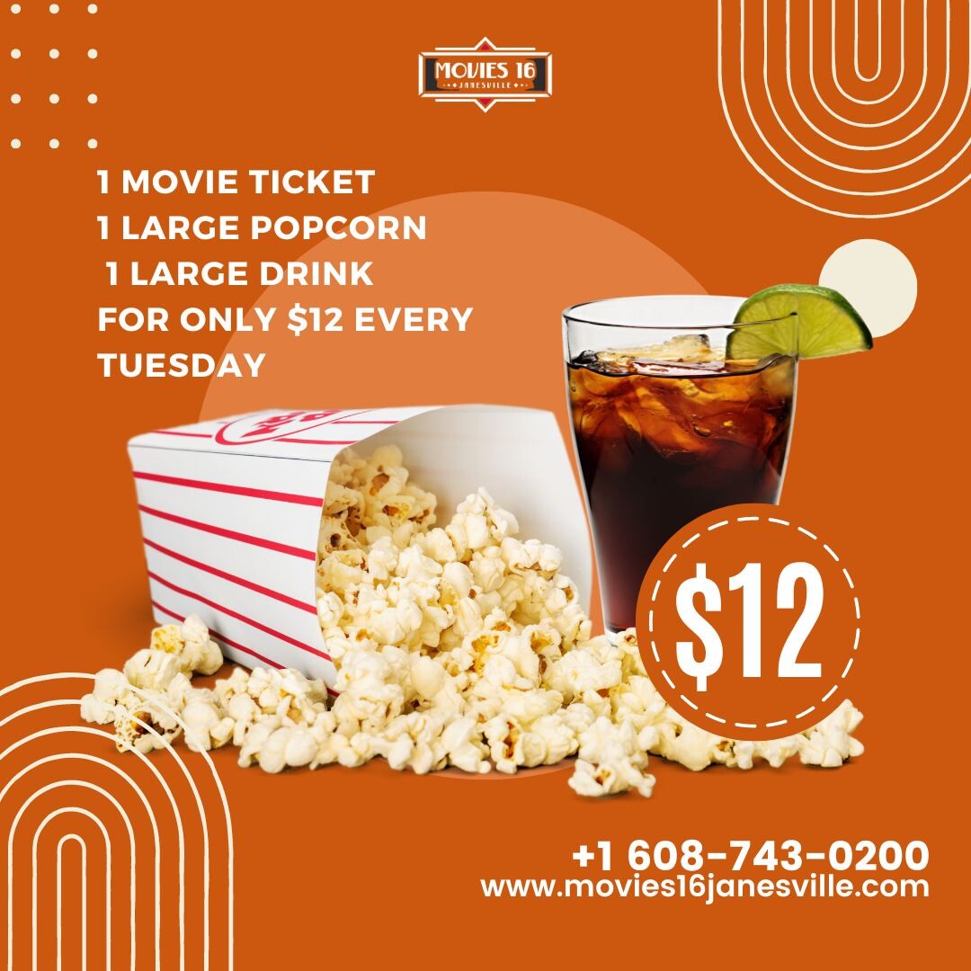 Movies 16 Janesville | Janesville, Wi - Page > Weekly Specials