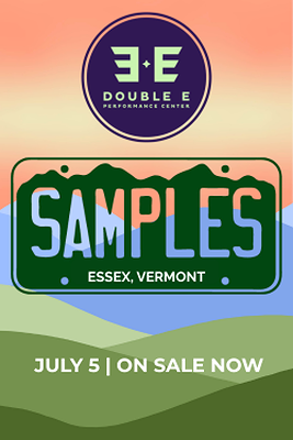 Watch The Samples - Click to see showtimes near you in Essex Junction, VT at Double E Performance Center - Celebrate one of summer's most fun weekends at The Essex Experience, when we bring back The Samples, to play on the Green.
Doors will open early for this family-friendly event. Bring a picnic or get takeout from one of the many restaurants in Essex!
Enjoy a night under the stars as the familiar melodies of our beloved 90's indie super-stars grace the Old Stage, once again. - The Samples in Theater Near Me, The Samples in Theatre Near Me, The Samples in Cinema Near Me